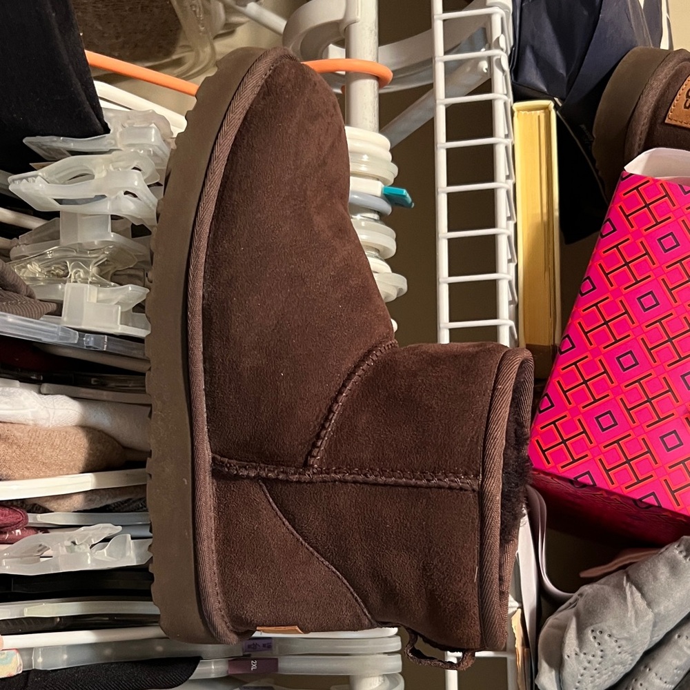 UGG Chocolate Ankle Boots